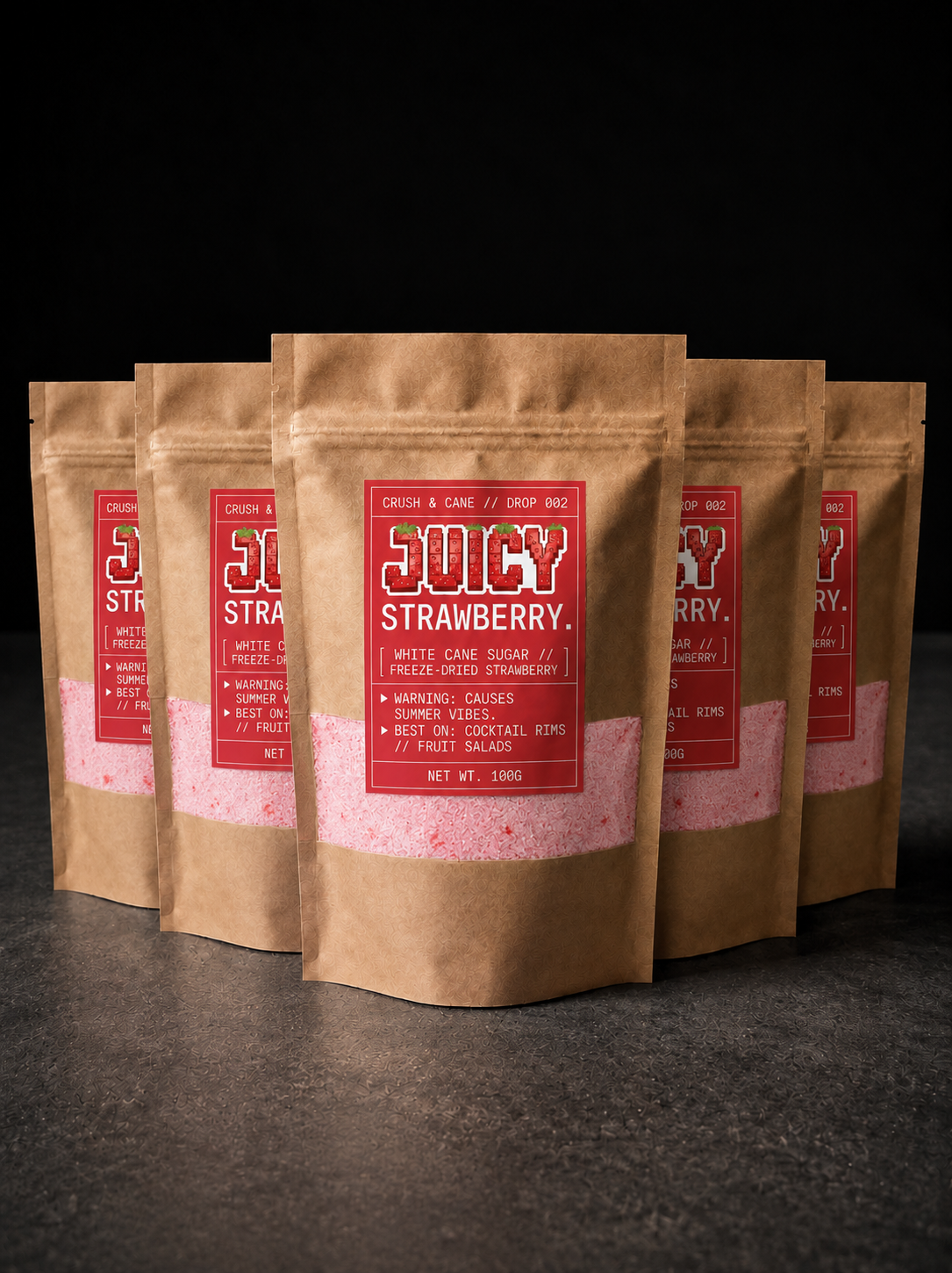 Juicy Strawberry - 5 Pack